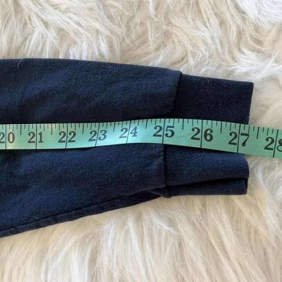 Vintage Simply Southern Shirt Womens Medium Blue Pink Long Sleeve Bow Spell Out - Picture 8 of 8